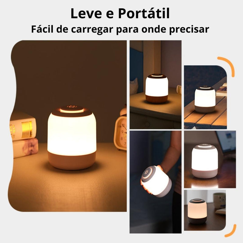 Luminária LED Desk Light - 3 Cores em 1