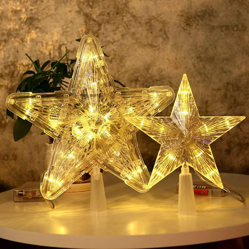 Estrela Natal LED Decorativa - 15/23cm