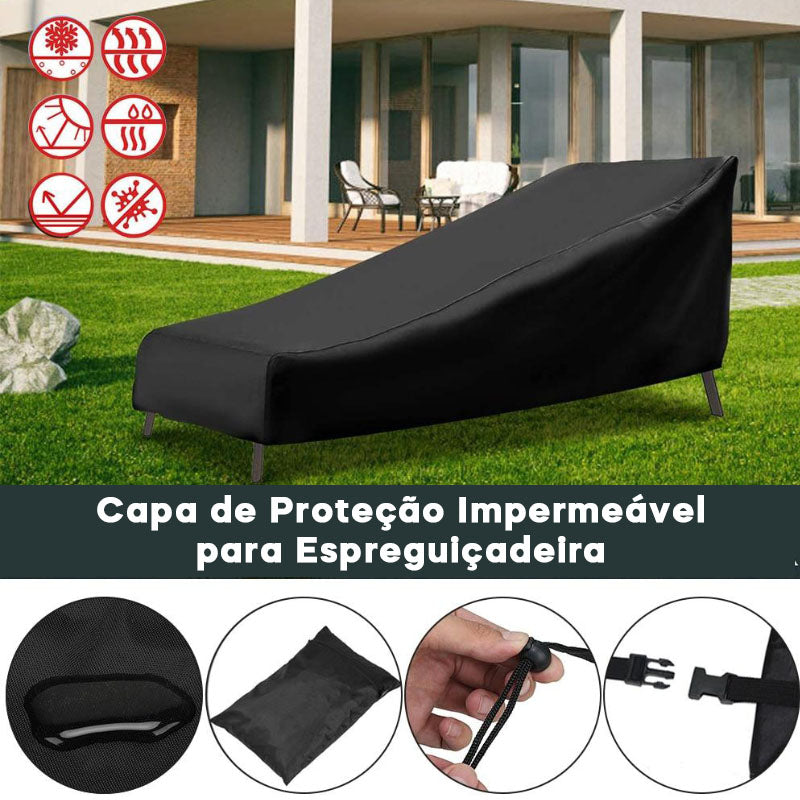 Capa de Proteção Impermeável para Espreguiçadeira